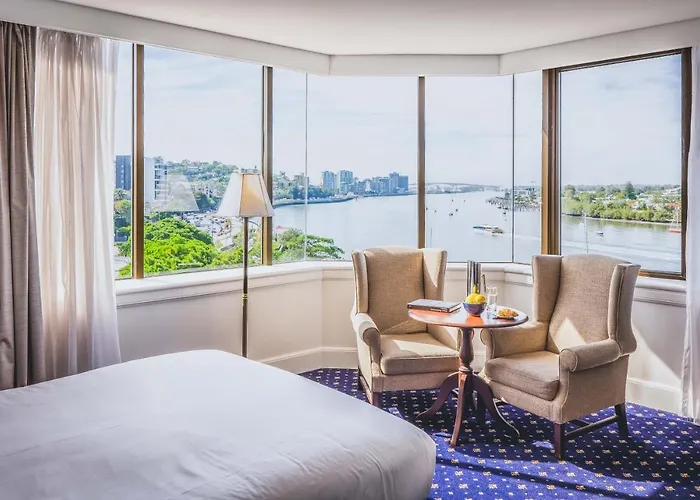 Jacuzzi hotel: View Brisbane