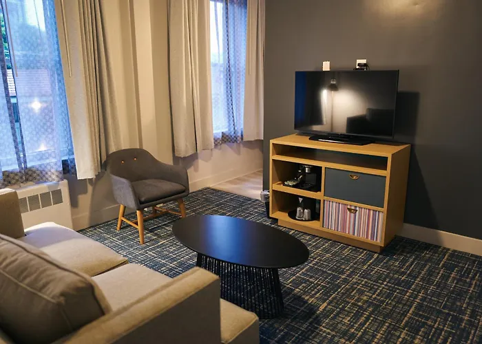 Centraal gelegen hotel: Hotel Garrett