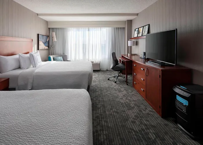 Hot Tub in Room Courtyard By Marriott Denver Airport