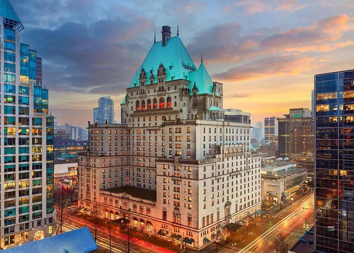 Hotel de luxo Apenas: Fairmont Hotel Vancouver