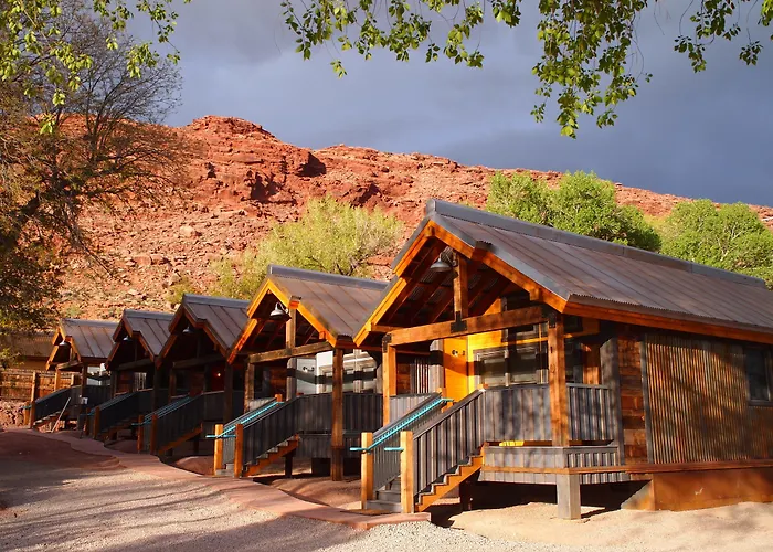 Jacuzzi-Hotel: Moab Springs Ranch
